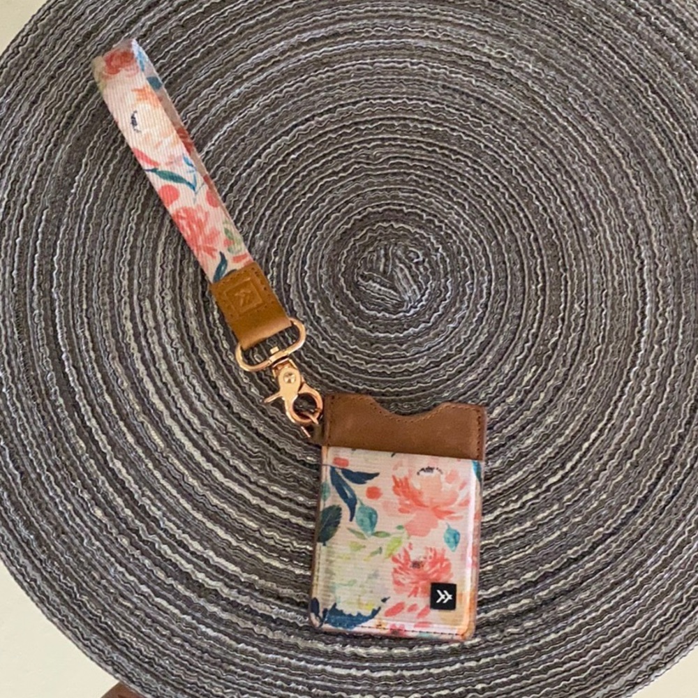 Thread wallet lanyard and wallet